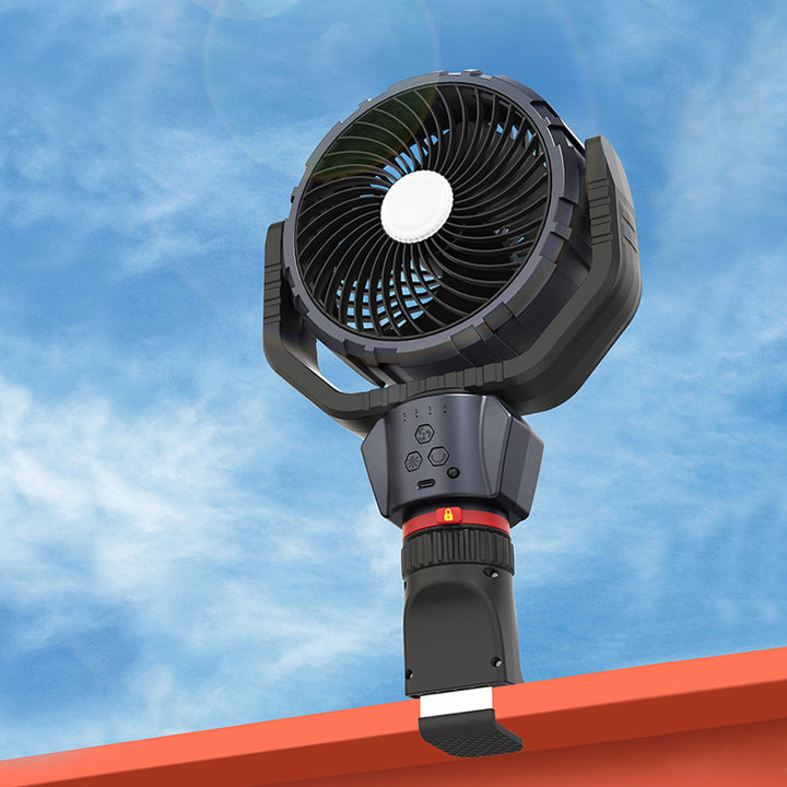 Unisex Portable Battery Fan with Remote Control Bowlift