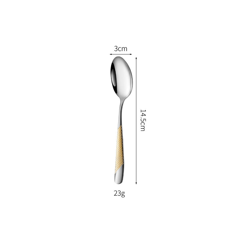 Fine and elegant table knife with non-slip handle Bowlift
