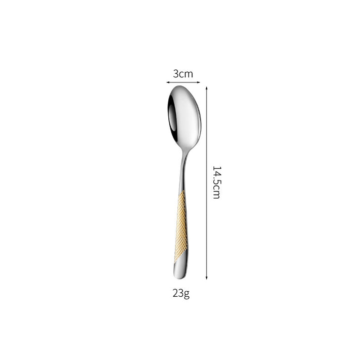 Fine and elegant table knife with non-slip handle Bowlift