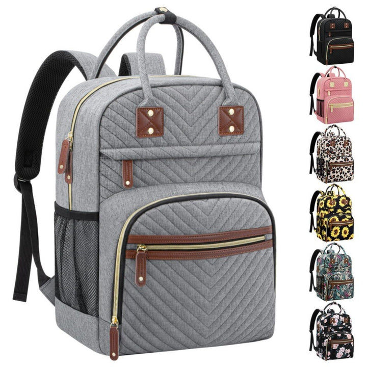 Multifunctional backpack with padded laptop compartment and organizer Bowlift