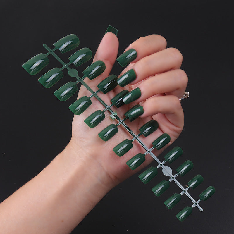 Natural Glossy Press-On Nail Tips Bowlift