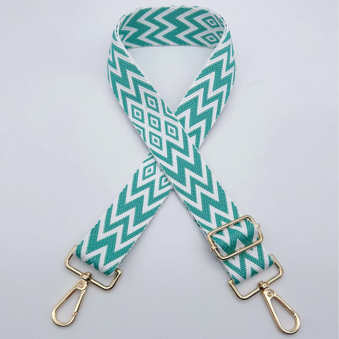 Adjustable Patterned Bag Strap Bowlift