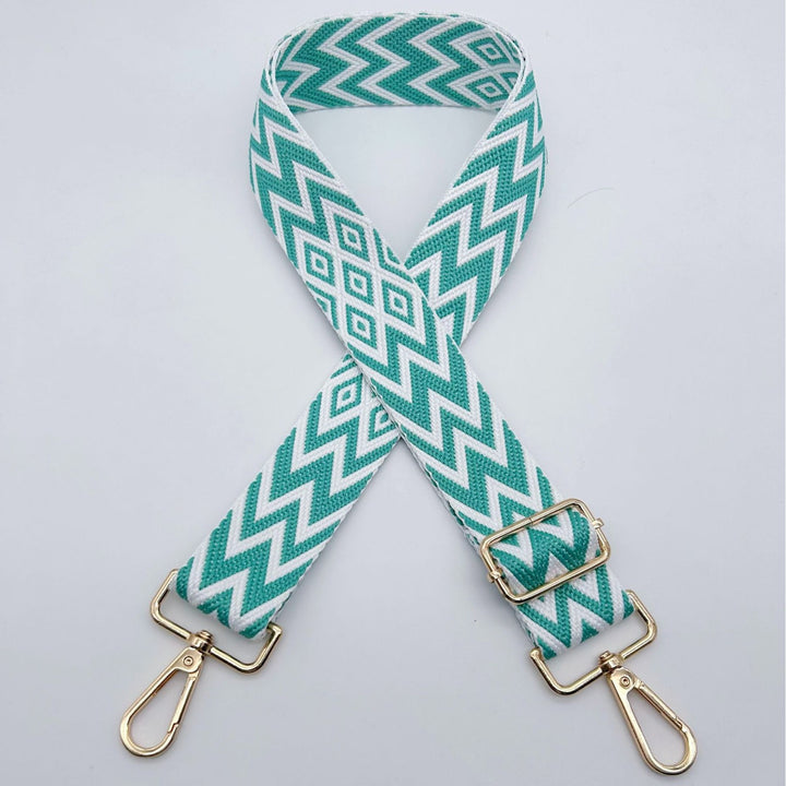 Adjustable Patterned Bag Strap Bowlift
