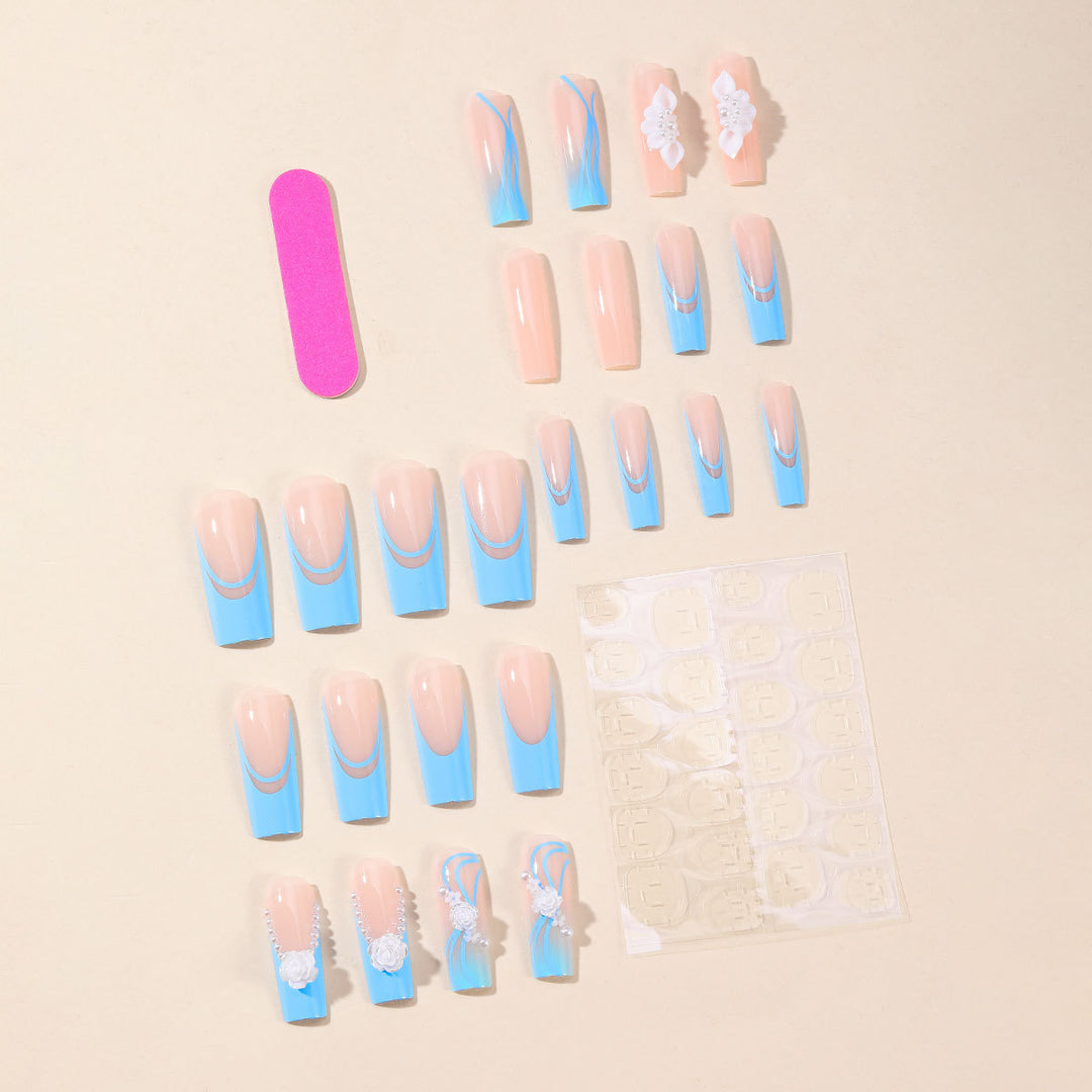 Decorative 3D Nail Art Bowlift