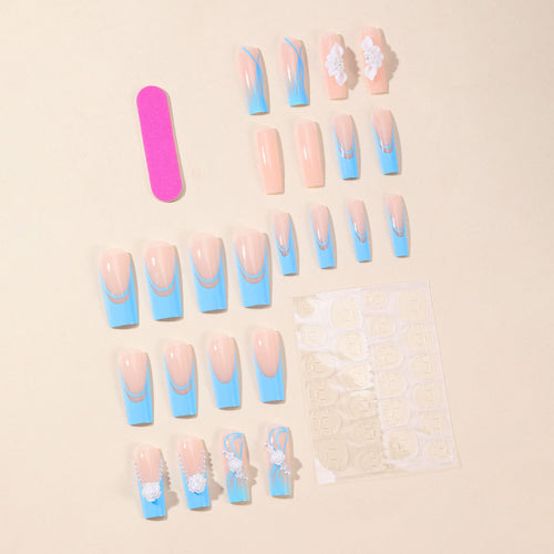 Decorative 3D Nail Art Bowlift