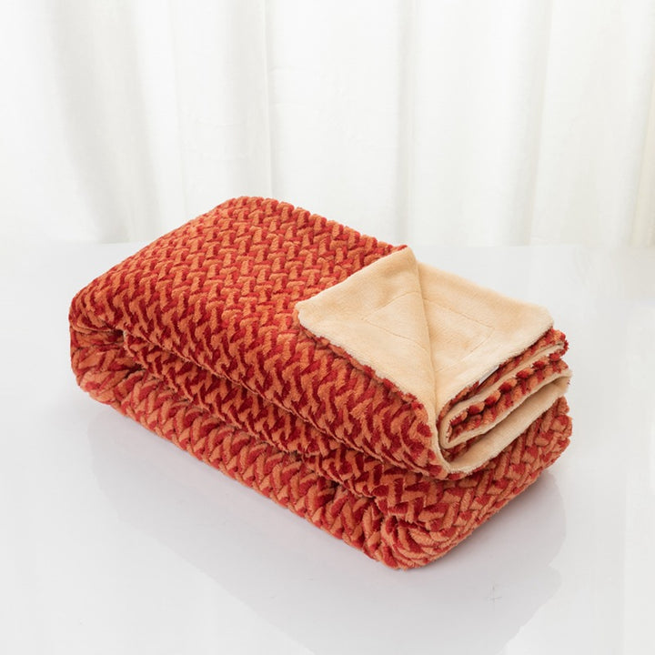 Women's soft and cozy microfiber blanket Bowlift
