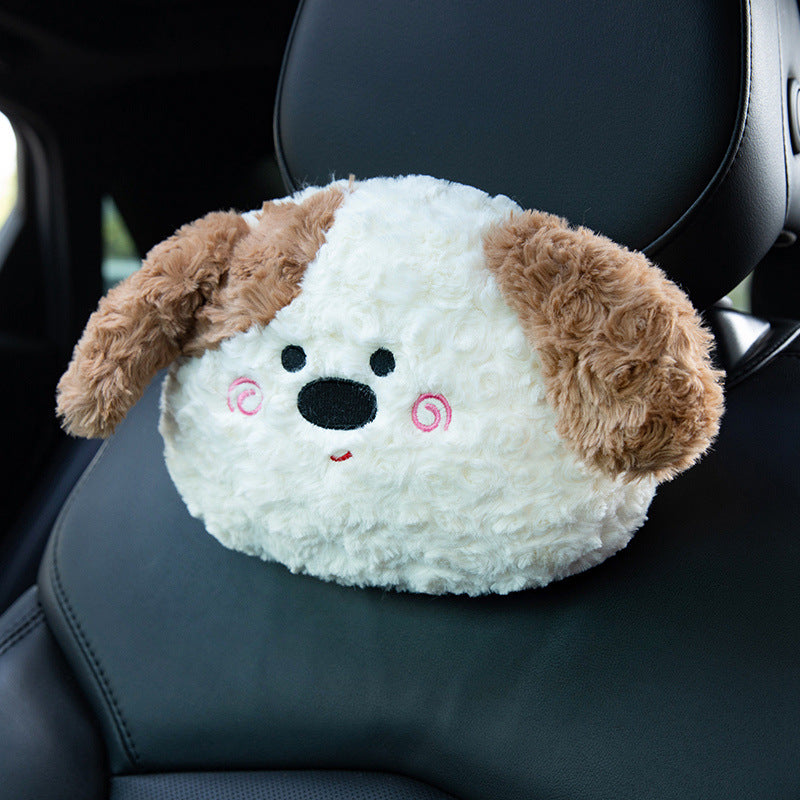 Plush car seat cover Bowlift