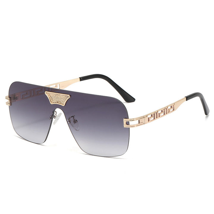 Women's fashionable sunglasses in a futuristic style with outstanding frame Bowlift