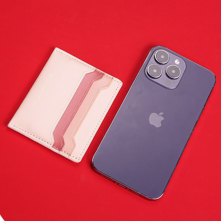 Minimalist Leather Cardholder Bowlift