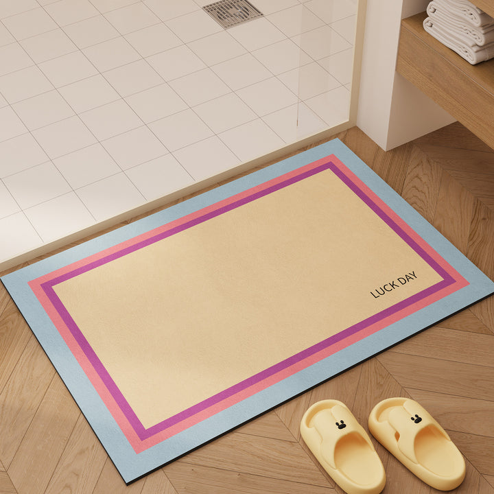 Playful Decorative Bath Mat Bowlift