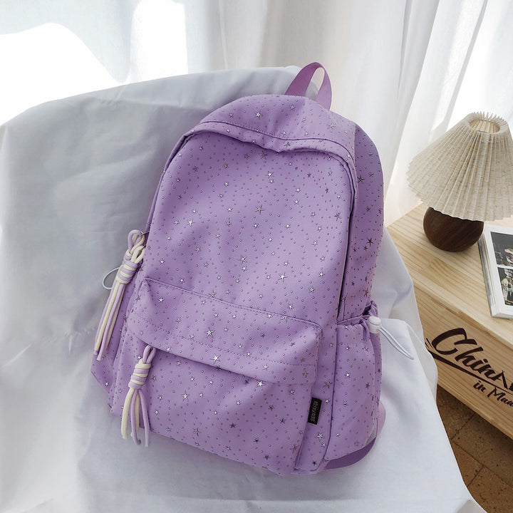 Cute Star Print Backpack