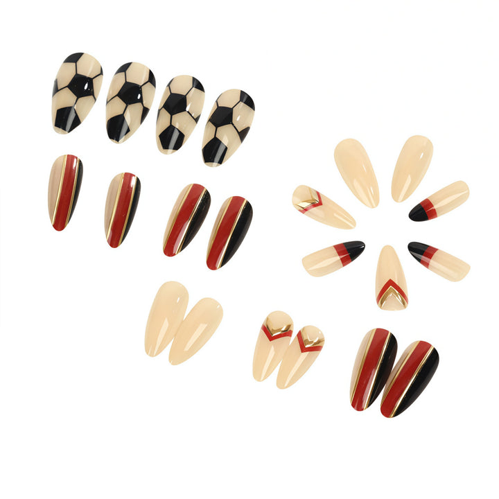 Creative Football Nail Art Bowlift