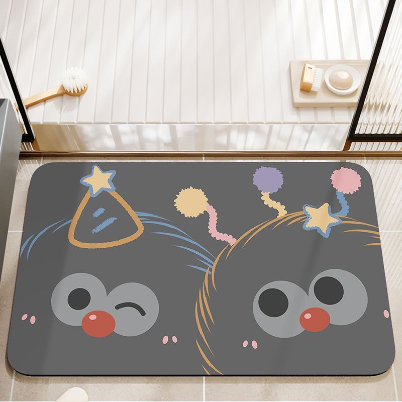 Cute Cartoon Animal Bath Mat Bowlift