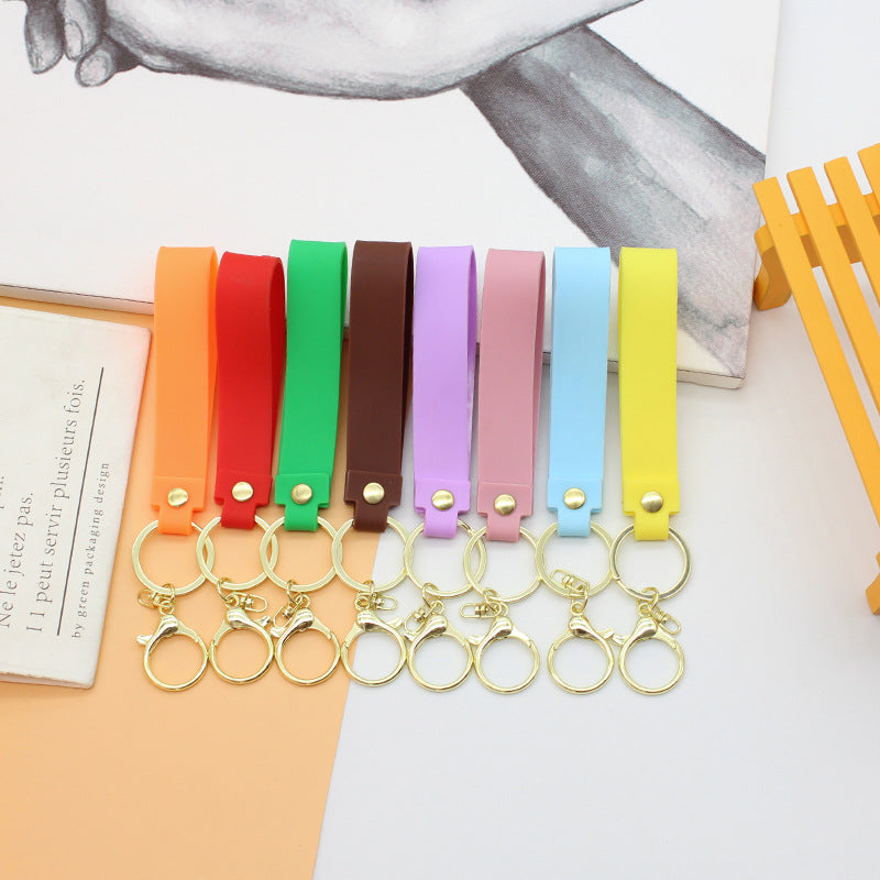 Unisex keychain with motivating lucky saying Bowlift