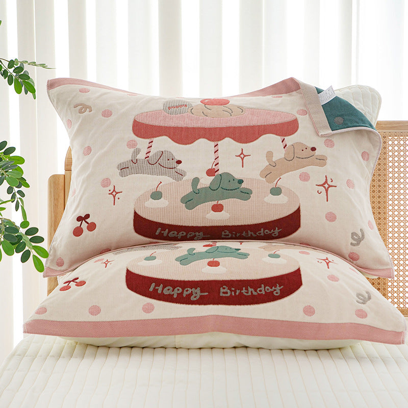 Women's cushion covers with cheerful patchwork design Bowlift
