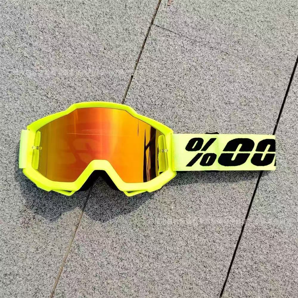 Impact resistant anti fog motocross goggles with OTG fit Bowlift