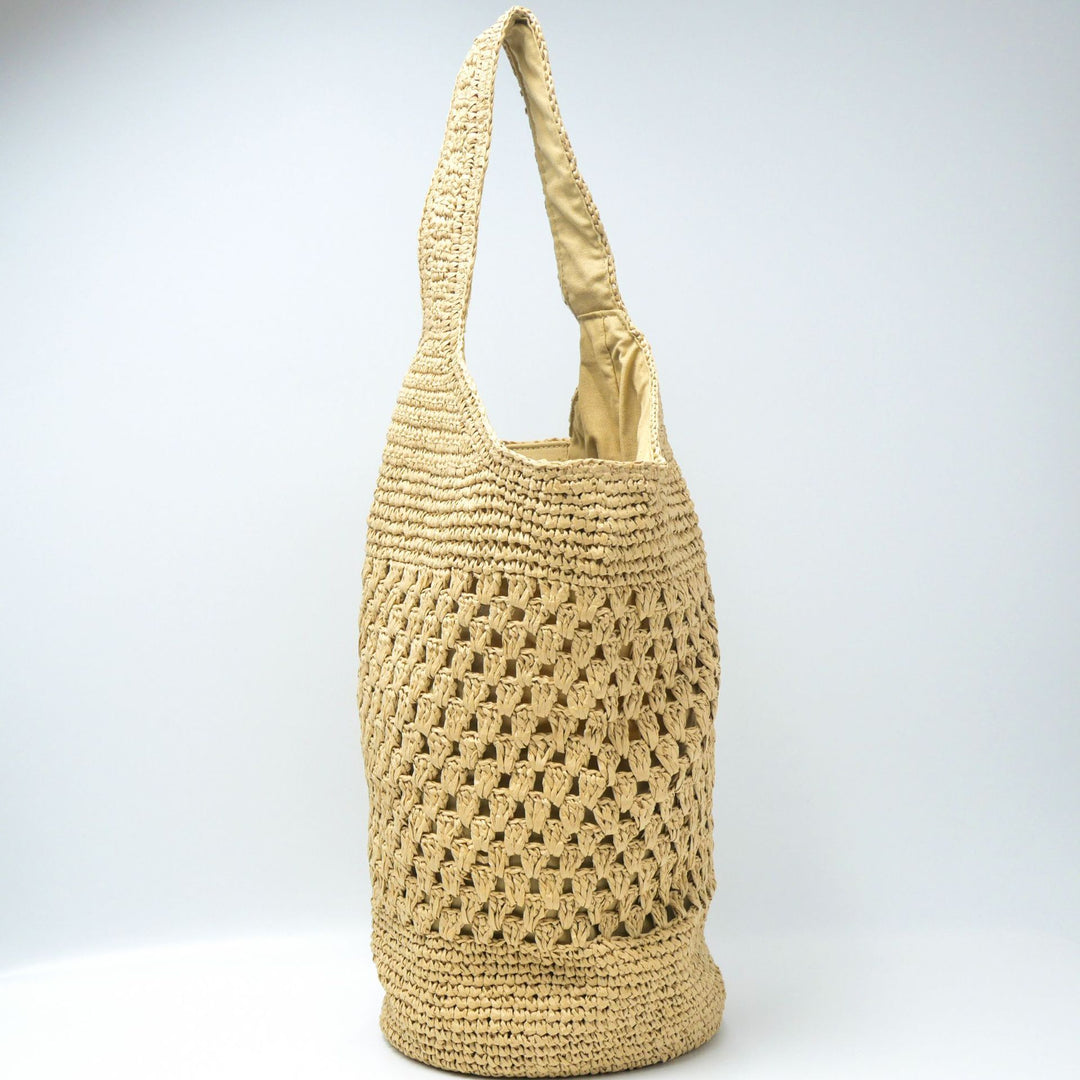 Hand-knotted structure shopping bag Bowlift