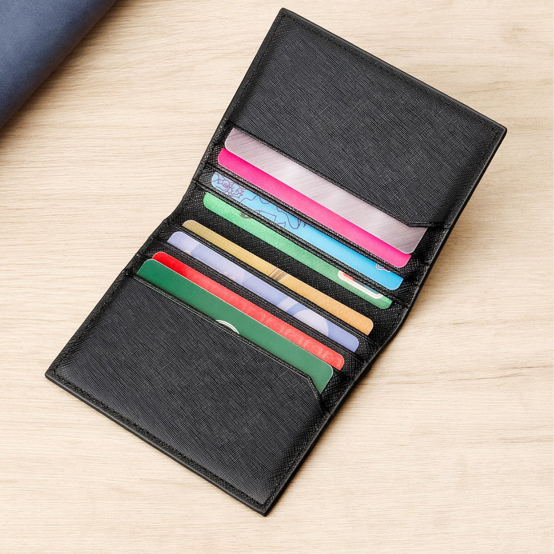 Premium Leather Travel Wallet Bowlift