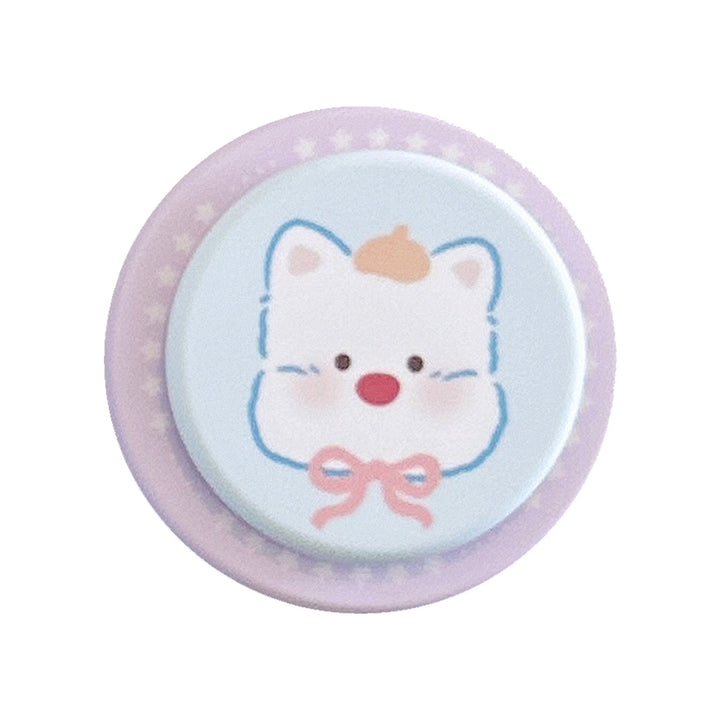 Decorative smartphone finger holder in dog design Bowlift