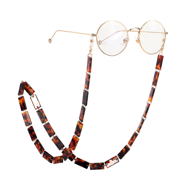 Geometric Eyewear Chain Bowlift