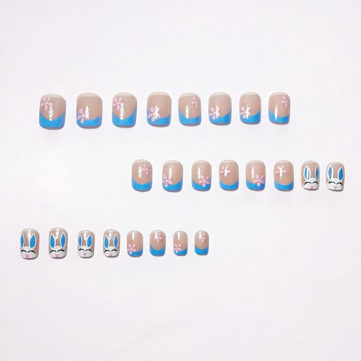 Playful Bunny-Themed Nail Art Bowlift