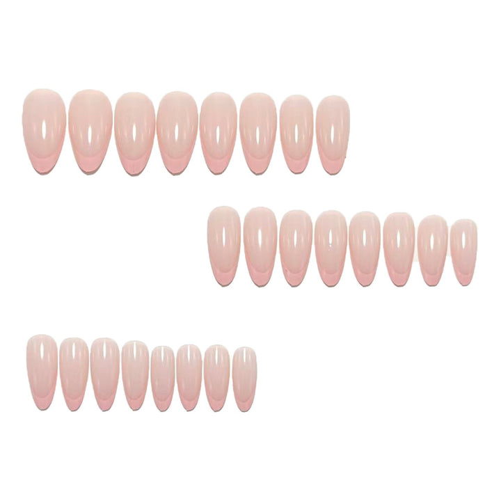 Nail design with French tip Bowlift