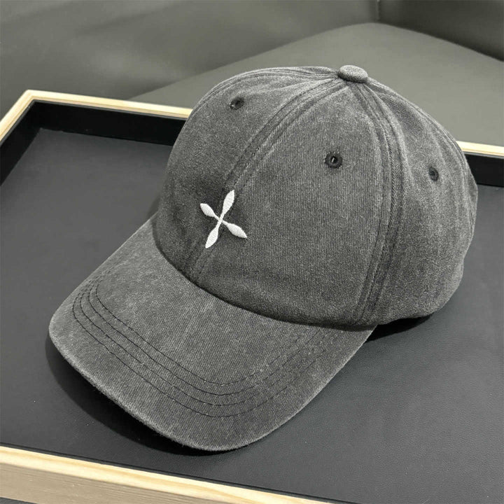 Unisex Vintage-Inspired Soft Twill Cap Bowlift