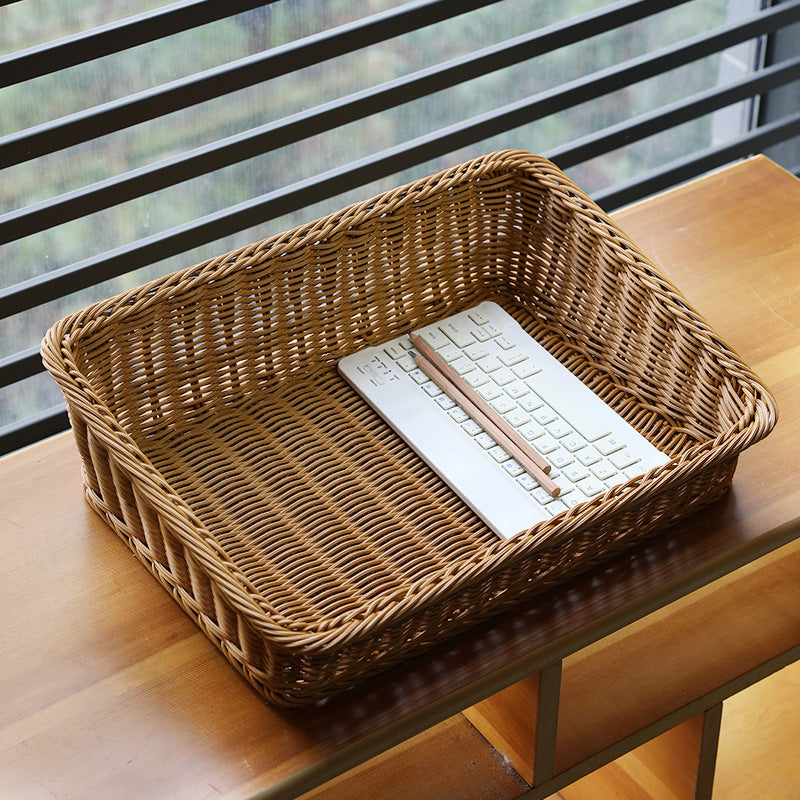 Woven Storage Basket Bowlift
