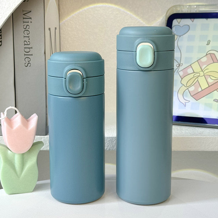 Ladies Insulated Drinking Bottle with Integrated Safety Closure Bowlift