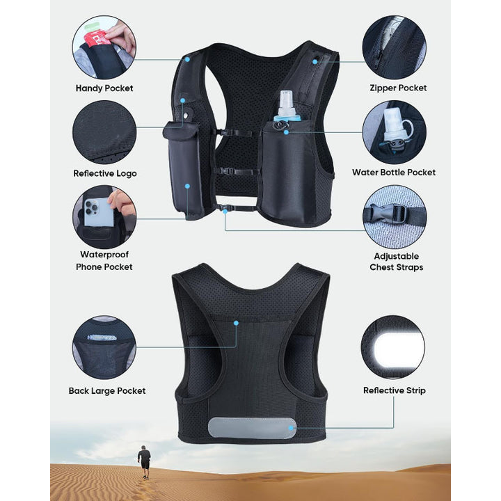 Lightweight Hydration Running Vest