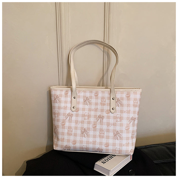 Chic Floral Patterned Tote Bag Bowlift