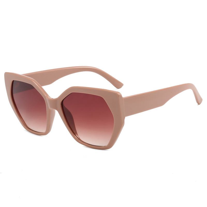 Women oversized geometric sunglasses Bowlift