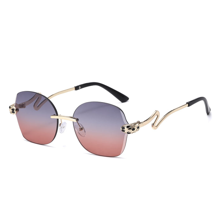 Unique Geometric Frame Sunglasses Bowlift