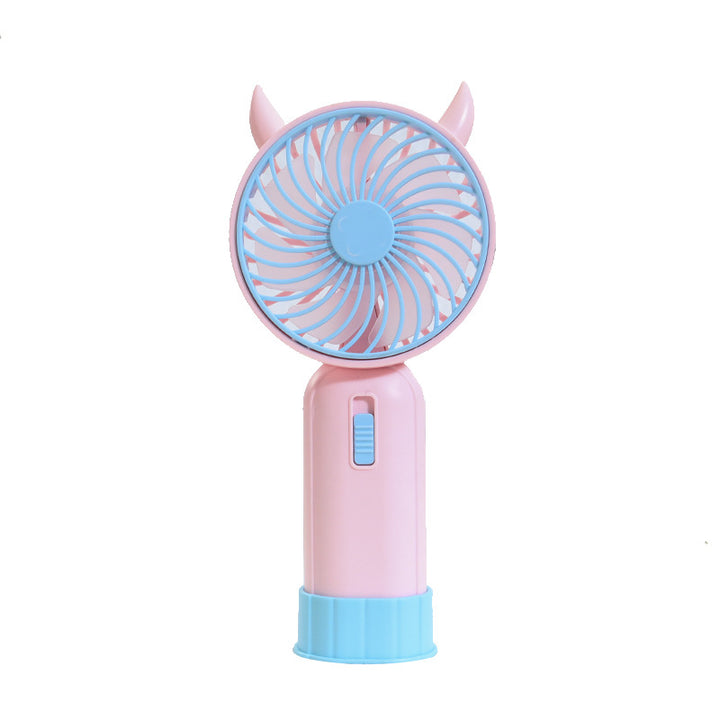 Women's Portable Handheld Fan with Cute Animal Design Bowlift