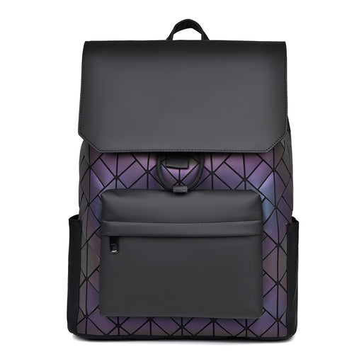 Geometric-Patterned High-Performance Backpack Bowlift