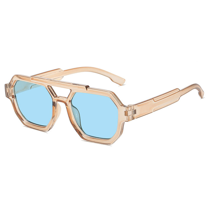 Stylish Geometric Frame Sunglasses Bowlift