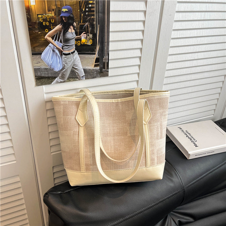 WoStylish Textured Utility Tote Bag Bowlift
