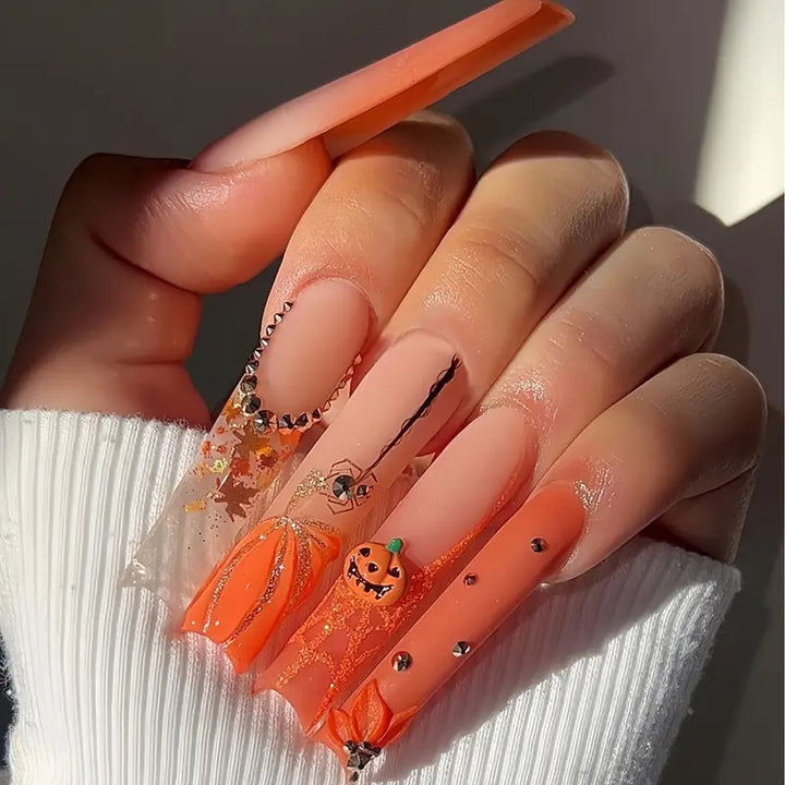 Seasonal Themed Press-On Nail Art Set Bowlift