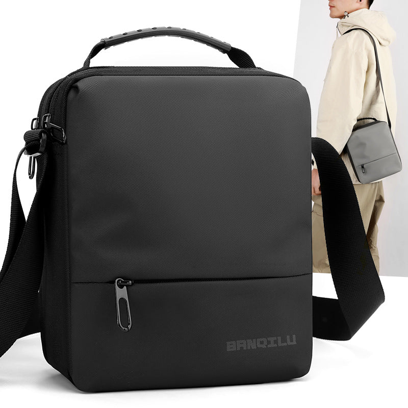 Waterproof Structured Messenger Bag Bowlift
