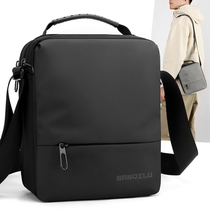 Waterproof Structured Messenger Bag Bowlift