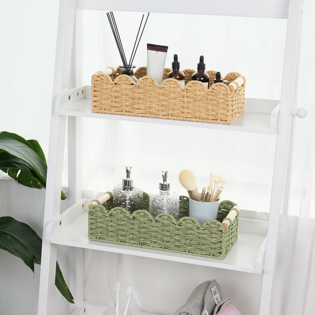 Decorative Woven Storage Caddy Bowlift