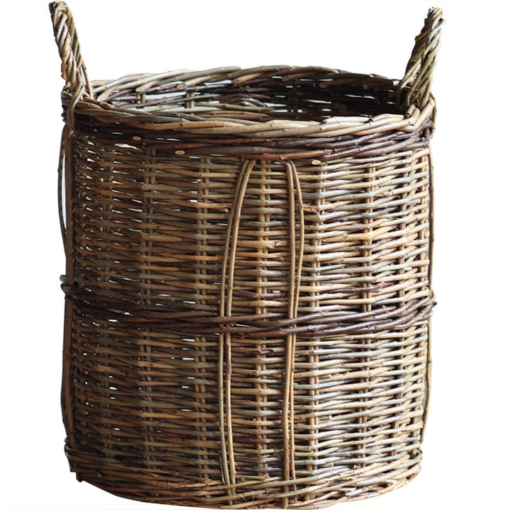 Handcrafted storage basket made of willow Bowlift