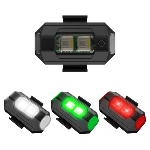 Versatile LED Bicycle Safety Light Set Bowlift