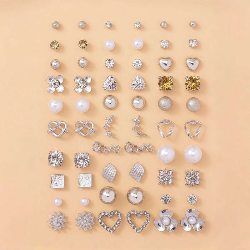 Earring set with versatile motifs Bowlift