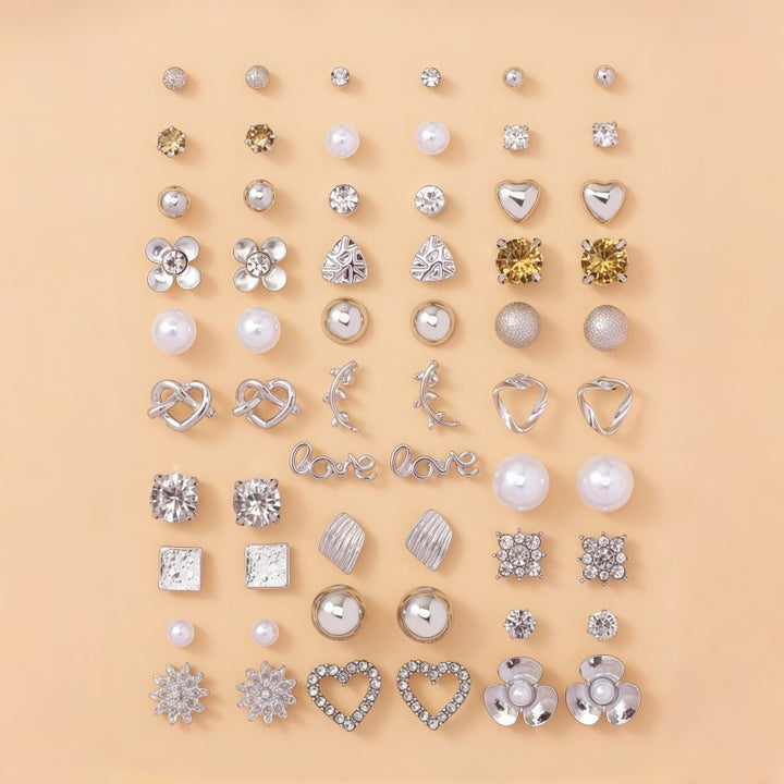 Earring set with versatile motifs Bowlift