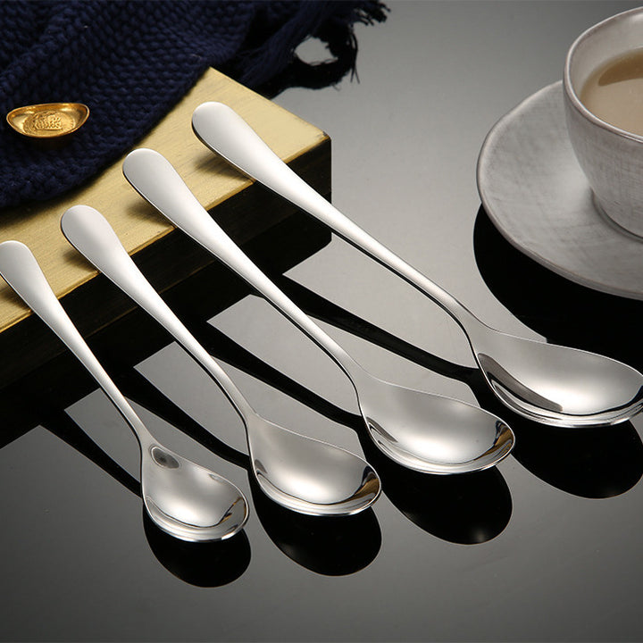 Elegant teaspoon with ergonomic design and shiny surface Bowlift
