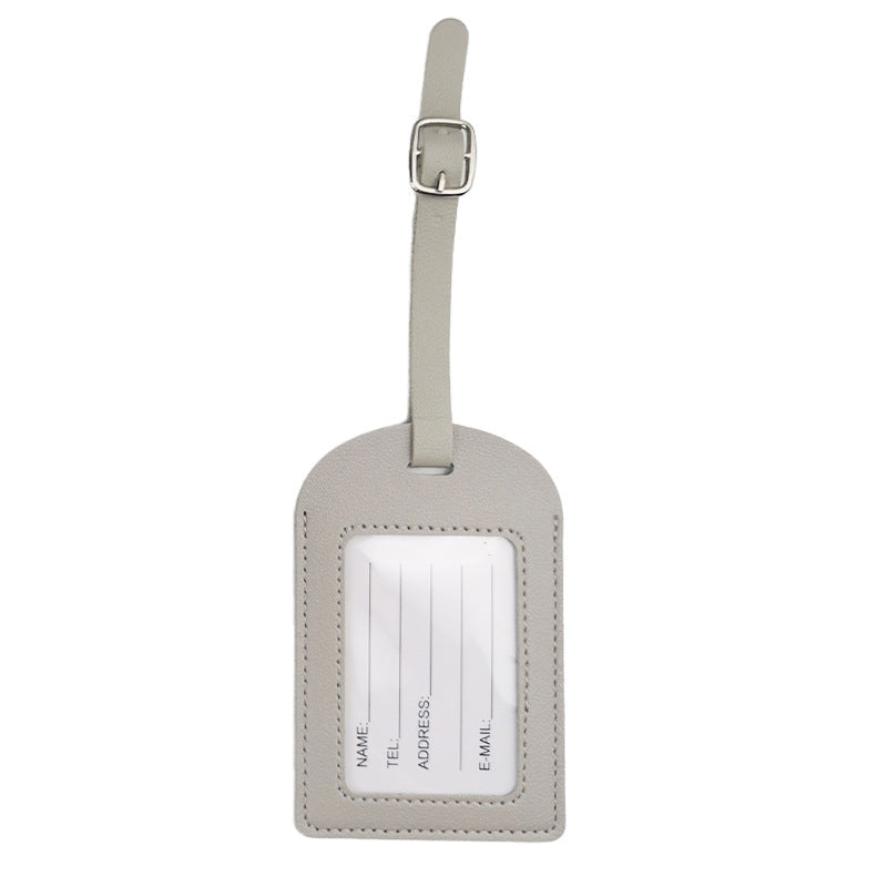 Premium Leather Luggage Tag Bowlift