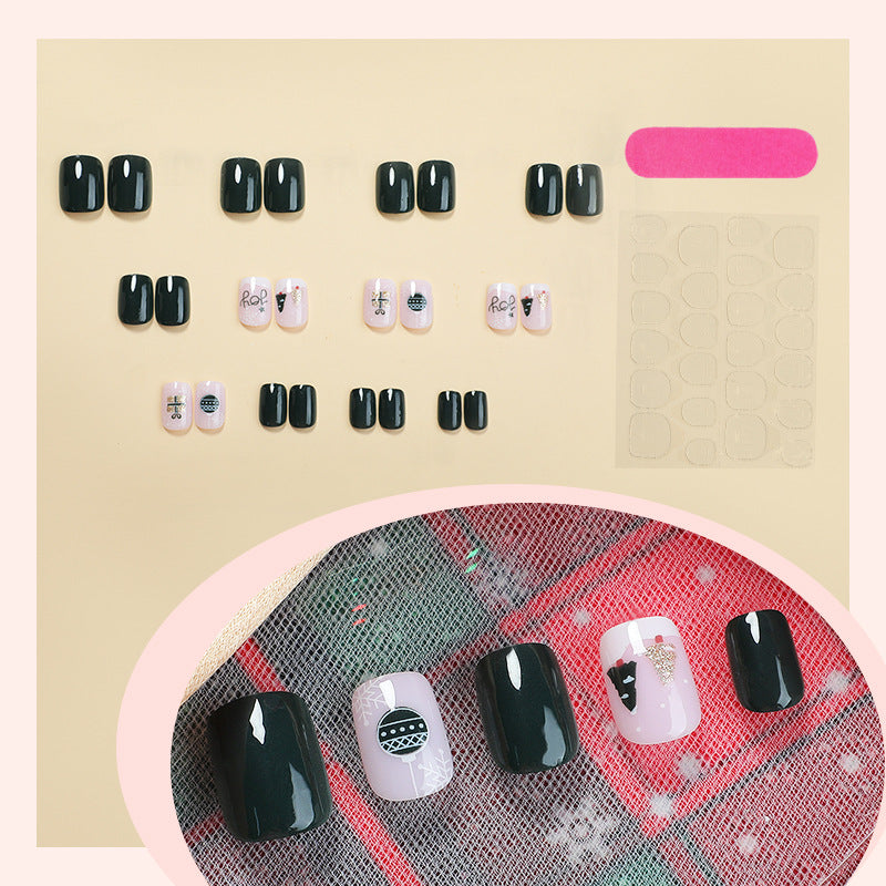 Festive Holiday Press-On Nail Art Collection Bowlift