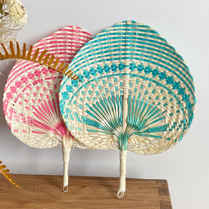 Ladies handcrafted fan made from sustainable materials Bowlift