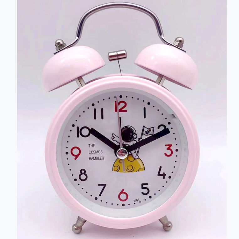 Funny table clock in astronaut design Bowlift